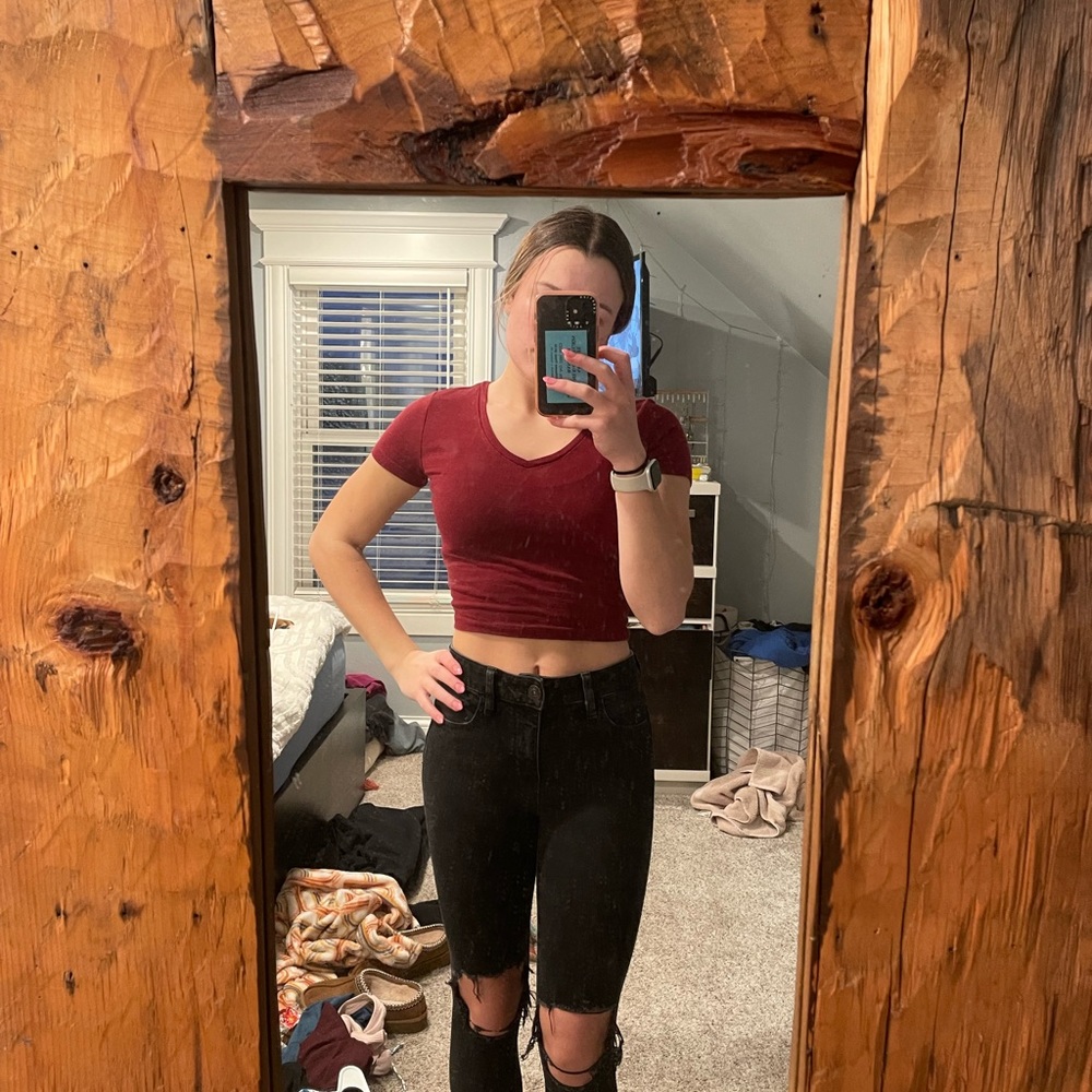 Cropped tee